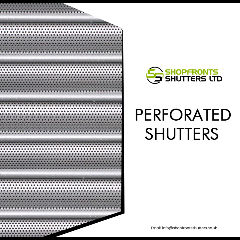 Remote-controlled Aluminium Roller Shutter in London – ShopfrontsShutters